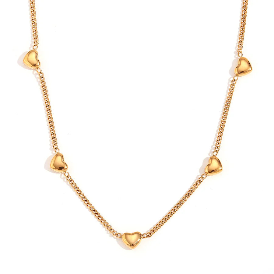 Gold Heart Necklace